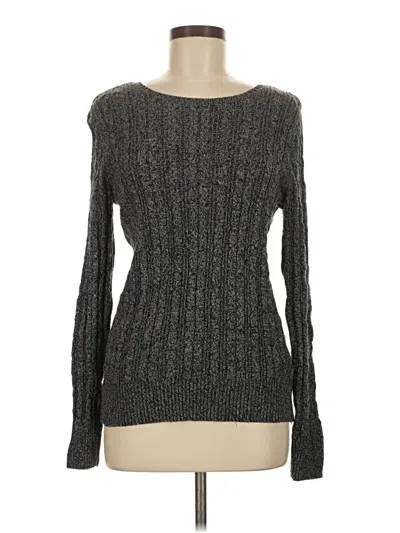 Pre-owned St. John's Bay Pullover Sweater In Gray