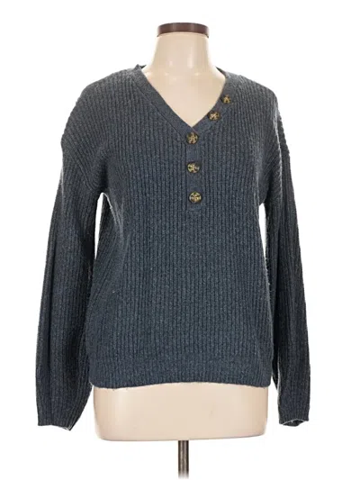 Pre-owned St. John's Bay Pullover Sweater In Gray