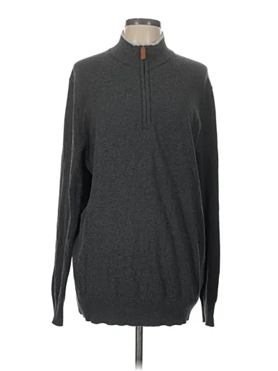 Pre-owned St. John's Bay Pullover Sweater In Gray