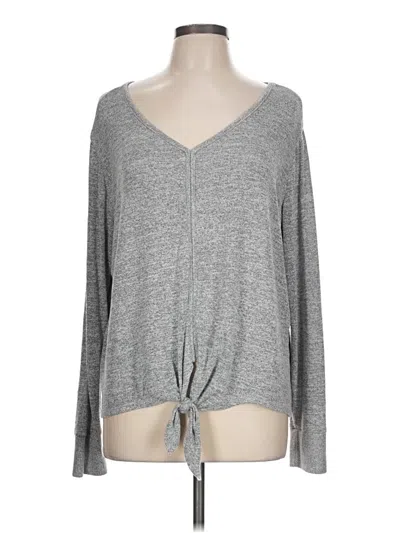 Pre-owned St. John's Bay Pullover Sweater In Gray