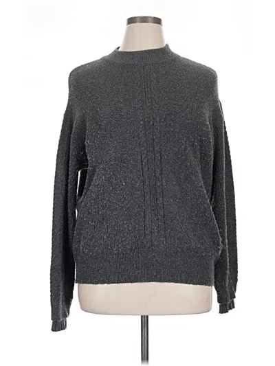 Pre-owned St. John's Bay Pullover Sweater In Gray
