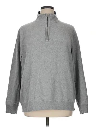 Pre-owned St. John's Bay Pullover Sweater In Gray