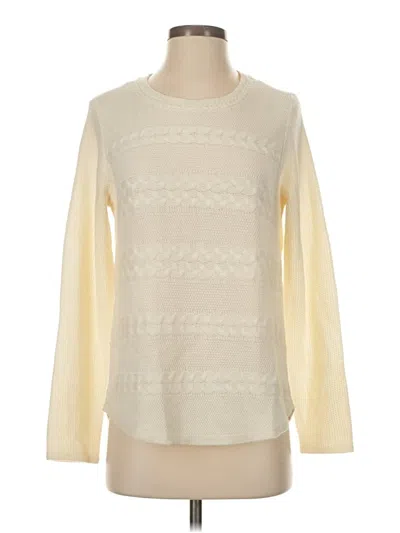 Pre-owned St. John's Bay Pullover Sweater In Ivory
