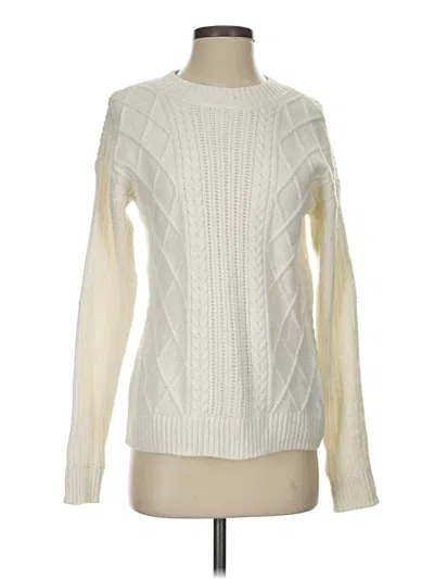 Pre-owned St. John's Bay Pullover Sweater In Ivory