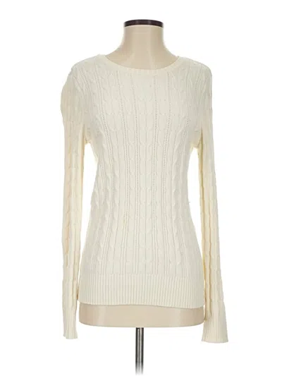 Pre-owned St. John's Bay Pullover Sweater In Ivory