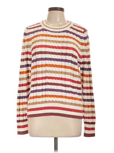 Pre-owned St. John's Bay Pullover Sweater In Ivory