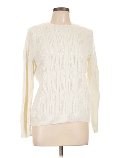 Pre-owned St. John's Bay Pullover Sweater In Ivory
