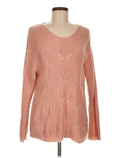 Pre-owned St. John's Bay Pullover Sweater In Orange