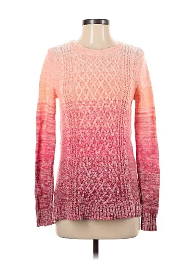 Pre-owned St. John's Bay Pullover Sweater In Pink