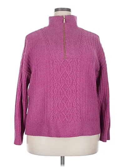 Pre-owned St. John's Bay Pullover Sweater In Pink