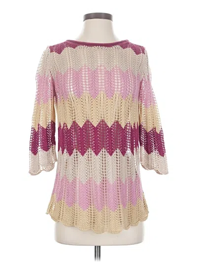 Pre-owned St. John's Bay Pullover Sweater In Pink
