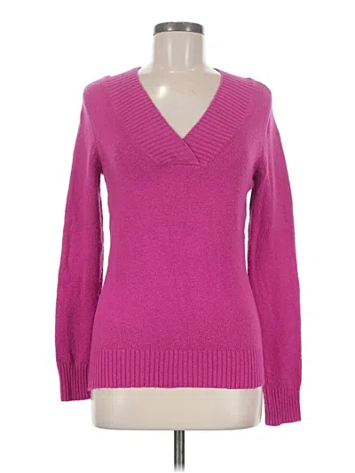 Pre-owned St. John's Bay Pullover Sweater In Pink