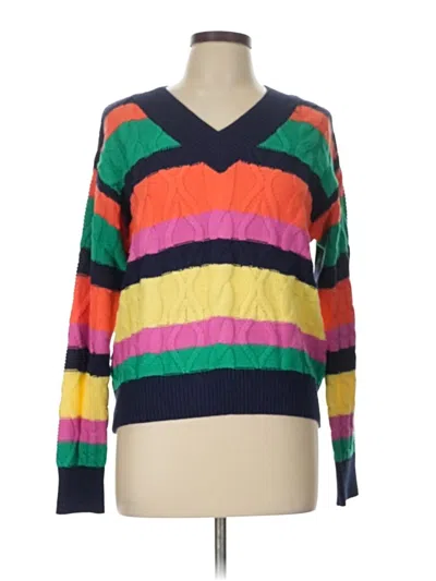 Pre-owned St. John's Bay Pullover Sweater In Purple