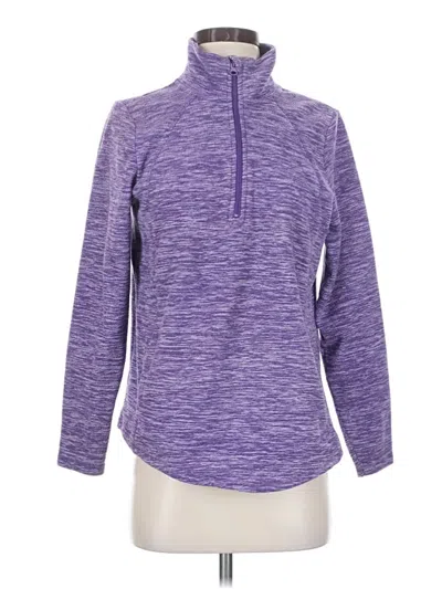 Pre-owned St. John's Bay Pullover Sweater In Purple