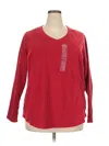 St. John's Bay Pullover Sweater In Red