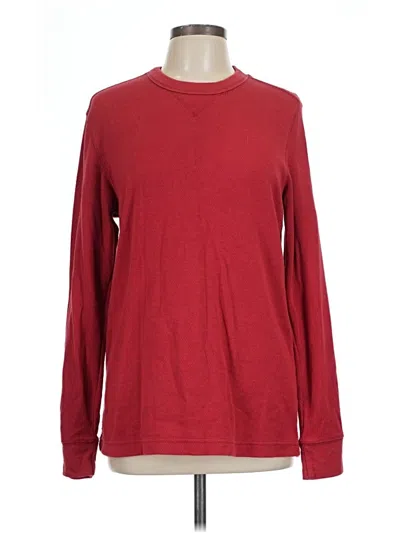 Pre-owned St. John's Bay Pullover Sweater In Red