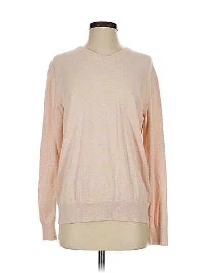 Pre-owned St. John's Bay Pullover Sweater In Tan