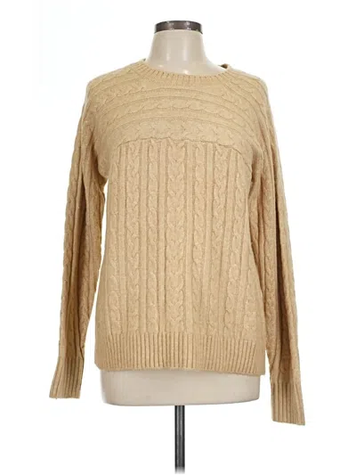 Pre-owned St. John's Bay Pullover Sweater In Tan