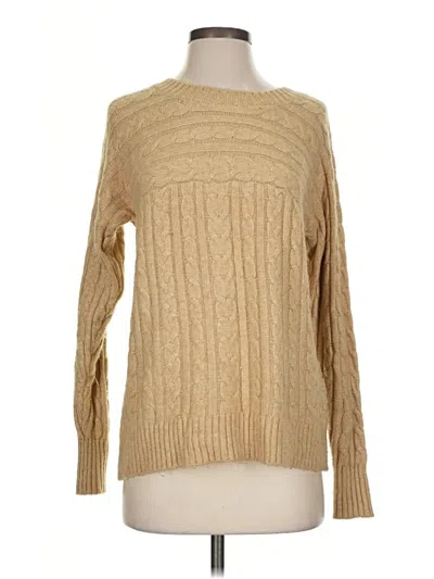 Pre-owned St. John's Bay Pullover Sweater In Tan