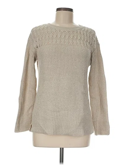 Pre-owned St. John's Bay Pullover Sweater In Tan