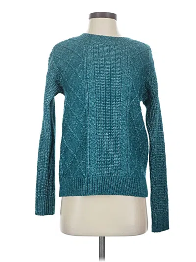 Pre-owned St. John's Bay Pullover Sweater In Teal