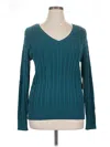 St. John's Bay Pullover Sweater In Teal