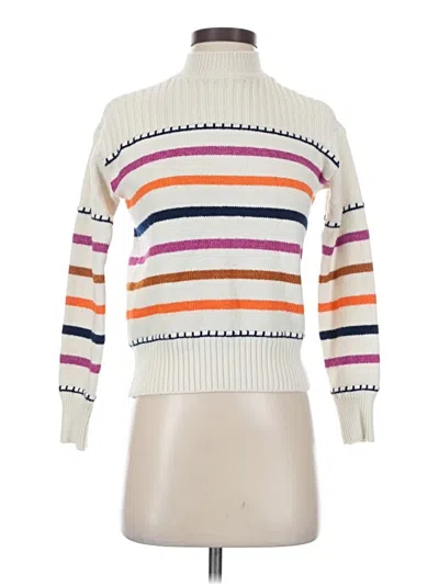 Pre-owned St. John's Bay Pullover Sweater In White