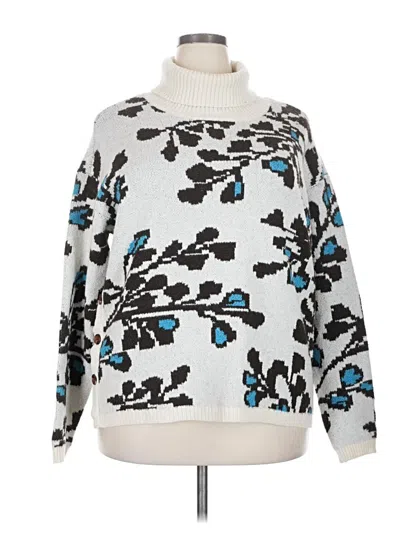 St. John's Bay Pullover Sweater In White