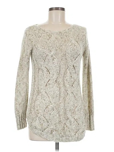 Pre-owned St. John's Bay Pullover Sweater In White