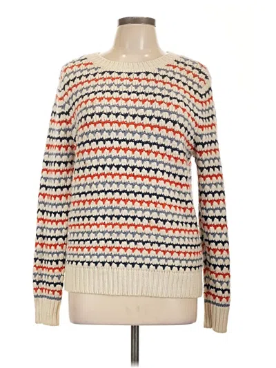 Pre-owned St. John's Bay Pullover Sweater In White
