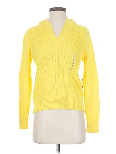 St. John's Bay Pullover Sweater In Yellow