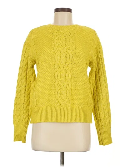 Pre-owned St. John's Bay Pullover Sweater In Yellow