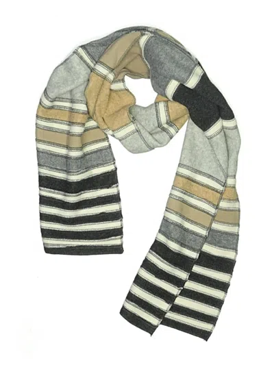 Pre-owned St. John's Bay Scarf In Gray