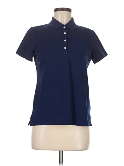 Pre-owned St. John's Bay Short Sleeve Polo Shirt In Blue