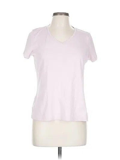 Pre-owned St. John's Bay Short Sleeve T-shirt In Pink