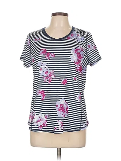 Pre-owned St. John's Bay Short Sleeve T-shirt In Pink