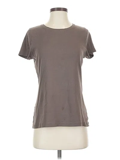 Pre-owned St. John's Bay Short Sleeve T-shirt In Brown