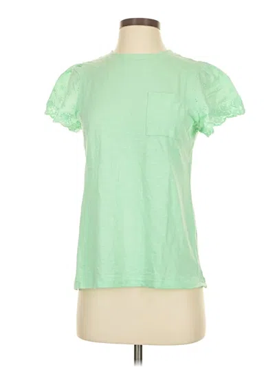 Pre-owned St. John's Bay Short Sleeve T-shirt In Green