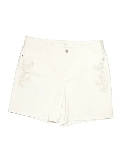 Pre-owned St. John's Bay Shorts In Ivory