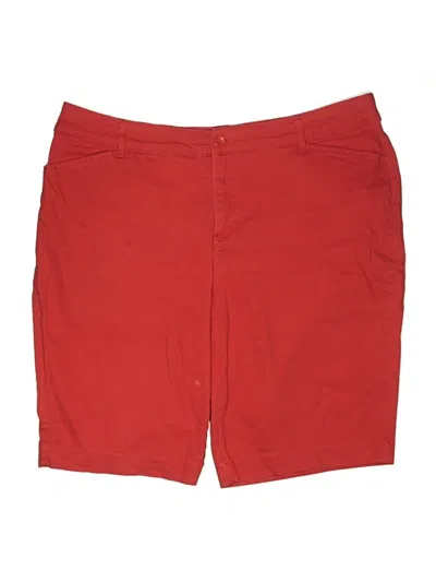 Pre-owned St. John's Bay Shorts In Red
