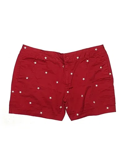 Pre-owned St. John's Bay Shorts In Red