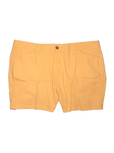 Pre-owned St. John's Bay Shorts In Yellow