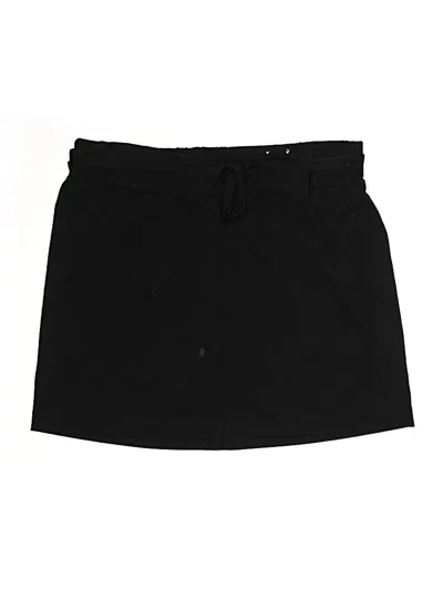 Pre-owned St. John's Bay Skort In Black