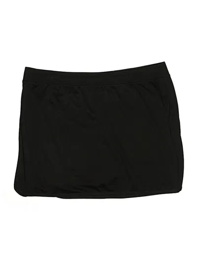 Pre-owned St. John's Bay Skort In Black