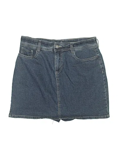 Pre-owned St. John's Bay Skort In Blue