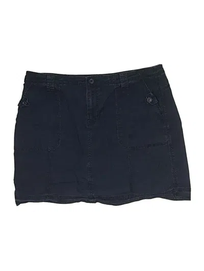 Pre-owned St. John's Bay Skort In Blue