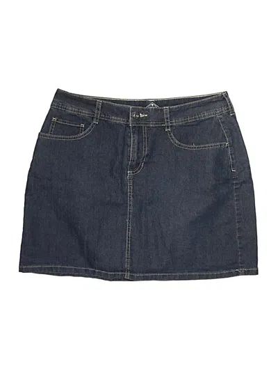 Pre-owned St. John's Bay Skort In Blue