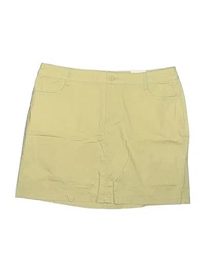 Pre-owned St. John's Bay Skort In Brown