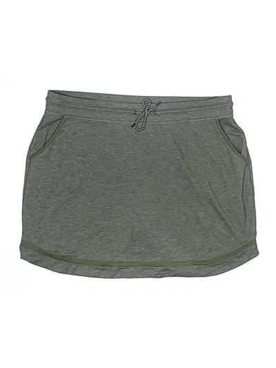Pre-owned St. John's Bay Skort In Green