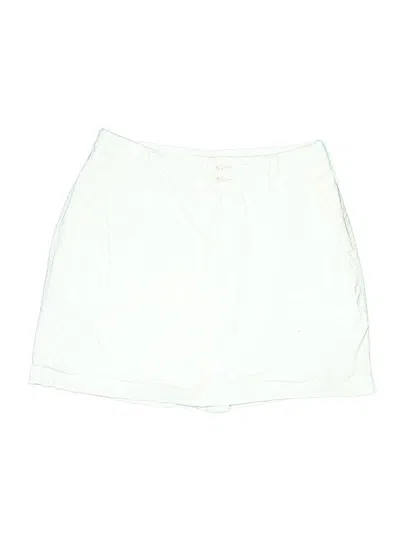 Pre-owned St. John's Bay Skort In Ivory